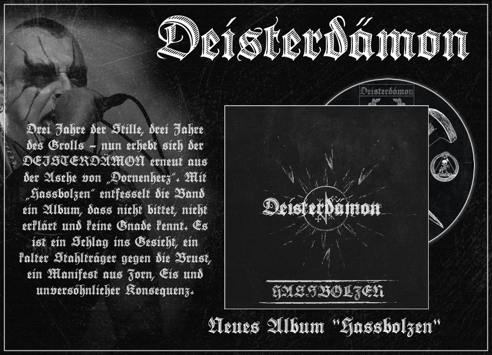DEISTERDÄMON - Hassbolzen