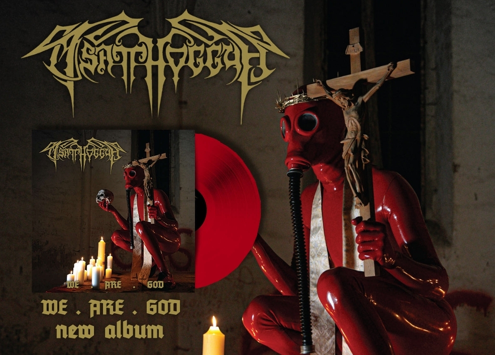 TSATTHOGGUA - We Are God Bloodred Vinyl