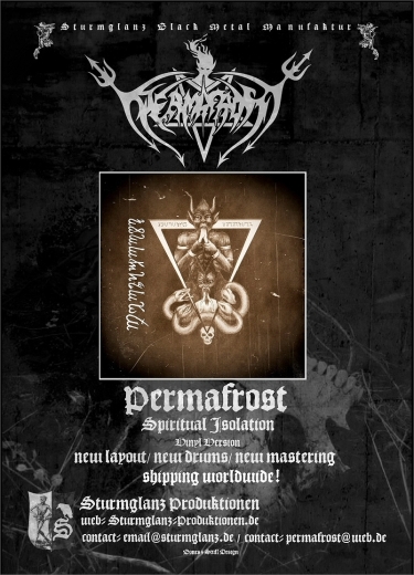 Permafrost - Spiritual Isolation inklusive Logo Patch Vinyl