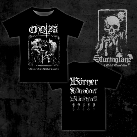 CHOTZÄ - Bärner Black Metal Terror T-Shirt Size XL