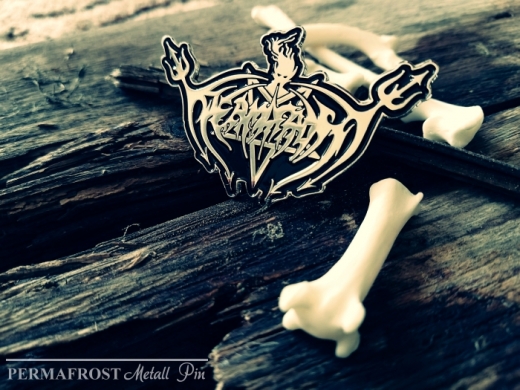 PERMAFROST - Logo Metall Pin