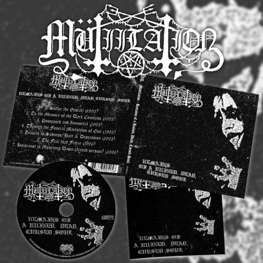 Mutiilation - Remains of a Ruined, Dead, Cursed Soul DigiCD
