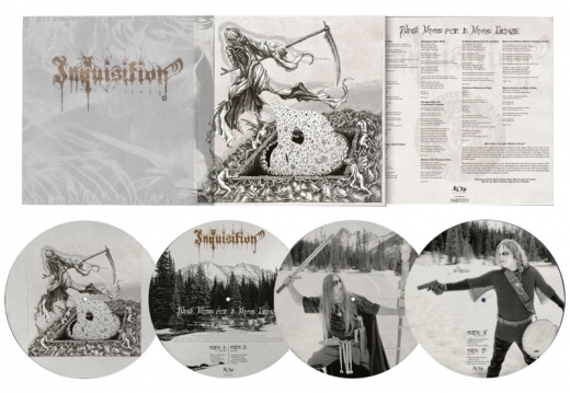 Inquisition - Black Mass For A Mass Grave (monochrome edition) DoPicture Vinyl
