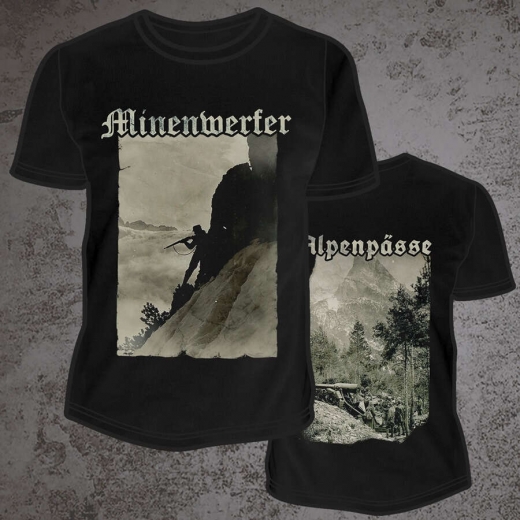 MINENWERFER - Alpenpässe 2021 T-Shirt Size XL