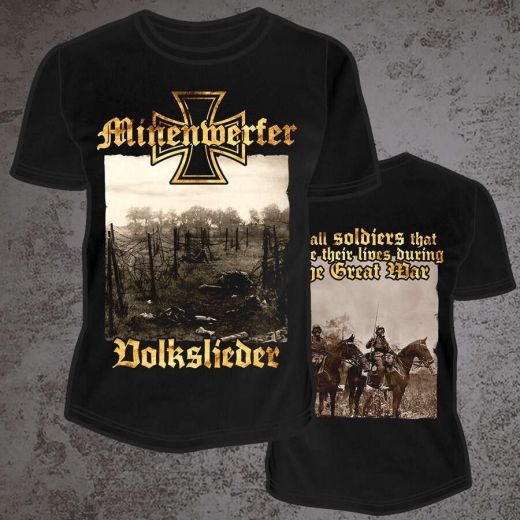 MINENWERFER - Volkslieder T-Shirt Size XL