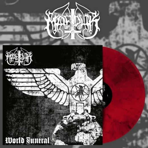 MARDUK - World Funeral red marble Vinyl