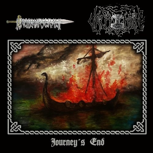 NACHTFALKE / HROSSHARSGRANI – Journey’s End Split CD