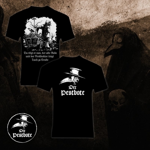 DER PESTBOTE - Pestdoktor T-Shirt Size L