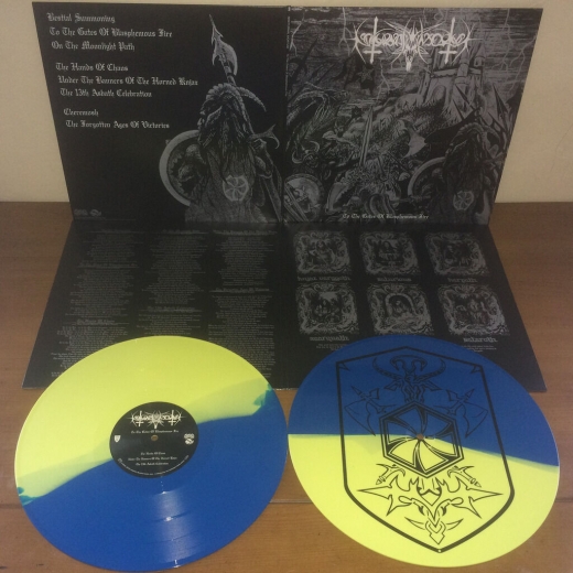 NOKTURNAL MORTUM - To The Gates Of Blasphemous Fire Donation Edition Vinyl
