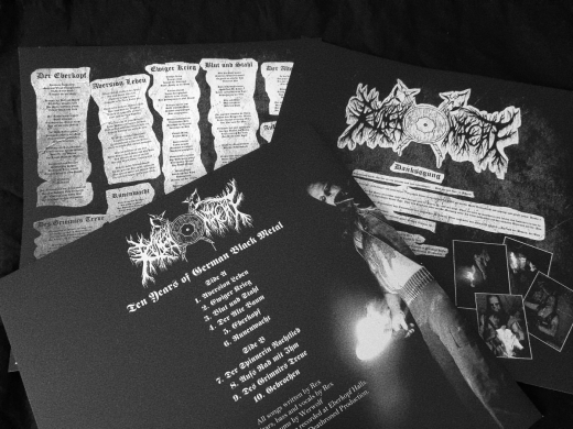 RUNENWACHT - limitiertes Packages - Vinyl Ten Years of German Black Metal (letzte Exemplare)