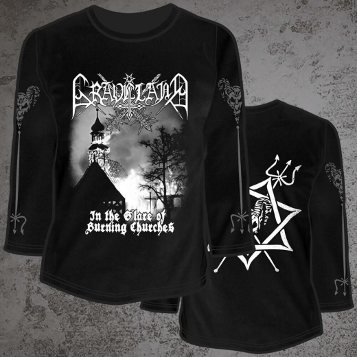 GRAVELAND - In The Glare Of Burning Churches Longsleeve Size M