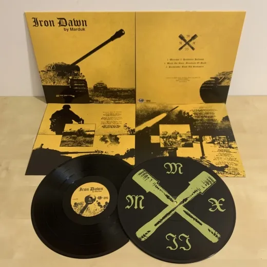MARDUK - Iron Dawn Clear Black Vinyl