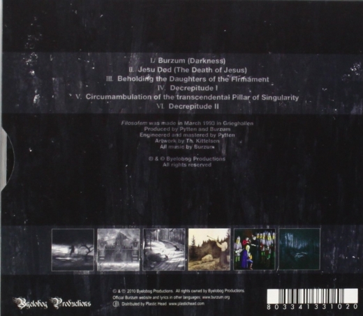BURZUM - Filosofem CD