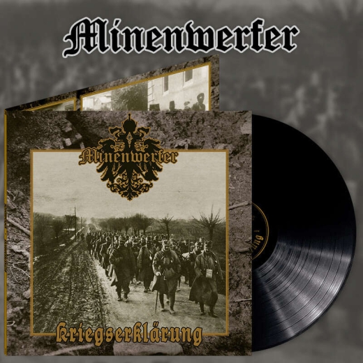 MINENWERFER - Kriegserklärung Black Vinyl