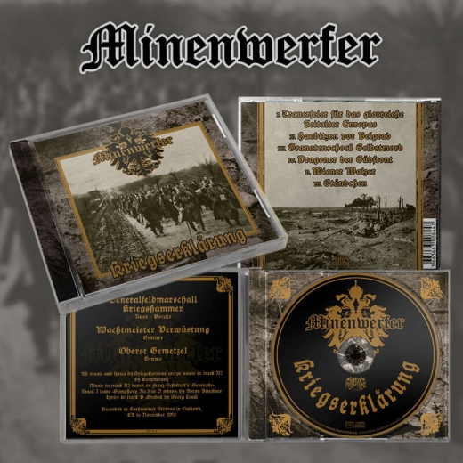MINENWERFER - Kriegserklärung CD