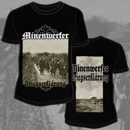 MINENWERFER - Kriegserklärung T-Shirt Size M
