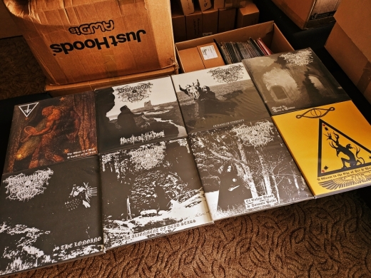 DROWNING THE LIGHT - Vinylpaket mit 8 Alben - letztes Package