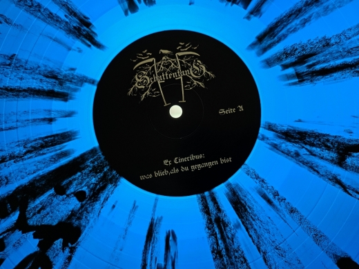 SCHATTENFANG - Ex Cineribus: Was blieb, als du gegangen bist blau/schwarzem Vinyl
