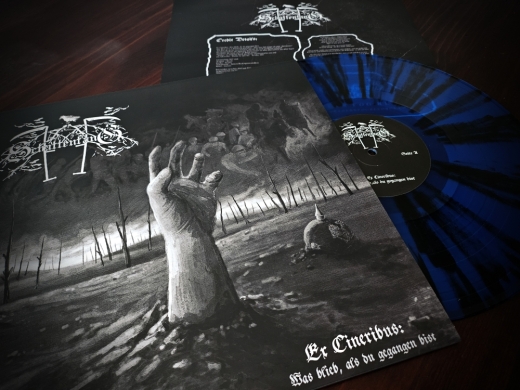 SCHATTENFANG - Ex Cineribus: Was blieb, als du gegangen bist blau/schwarzem Vinyl