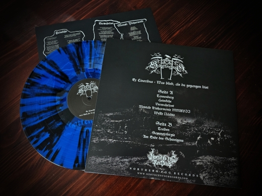 SCHATTENFANG - Ex Cineribus: Was blieb, als du gegangen bist blau/schwarzem Vinyl