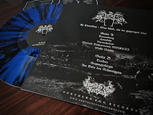 SCHATTENFANG - Ex Cineribus: Was blieb, als du gegangen bist blau/schwarzem Vinyl