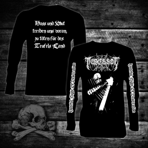 TODESSOG - Hateful Night Of Desecration Longsleeve Größe S