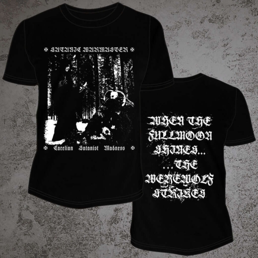 SATANIC WARMASTER - Carelian Satanist Madness T-Shirt XL