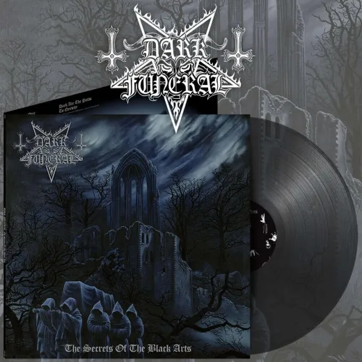 DARK FUNERAL - The Secrets of the Black Arts Clear Black Vinyl