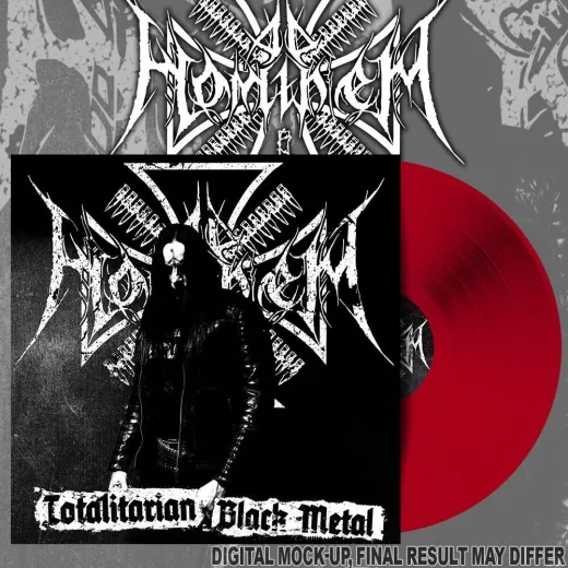 AD HOMINEM - Totalitarian Black Metal Red Vinyl