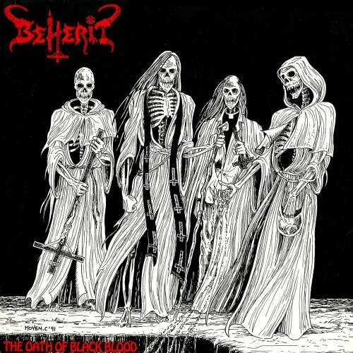 BEHERIT - The Oath Of The Black Blood Black Vinyl