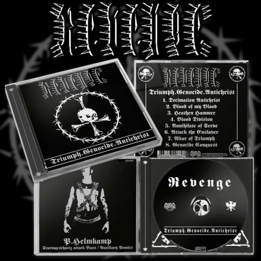 REVENGE - Triumph.Genocide.Antichrist CD