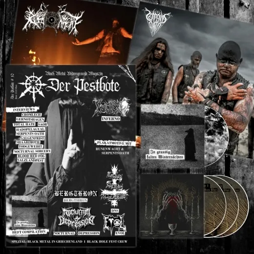 Der Pestbote #10 Magazin – „Griechisches Blut“ CD Version