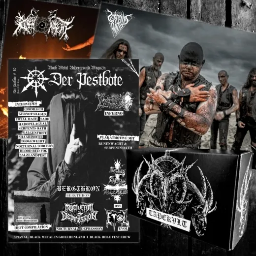 Der Pestbote #10 Magazin – TAPEKVLT Box Version V (letzte Exemplare)