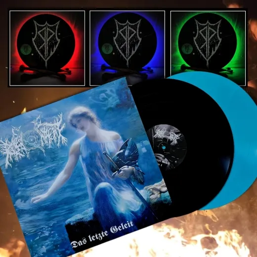 RUNENWACHT - Das letzte Geleit Doppel Vinyl mit Kampfschild