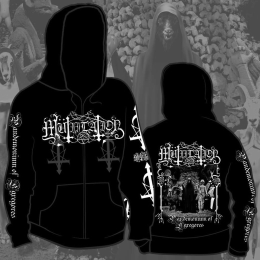 MUTIILATION - Pandemonium of Egregores Zipper Size L