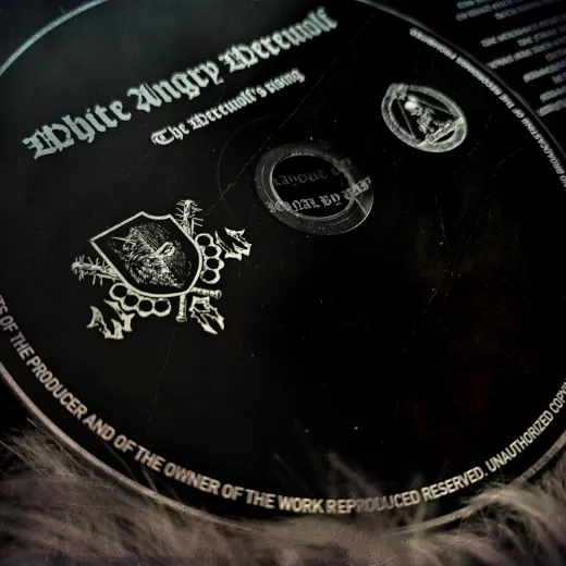 WHITE ANGRY WEREWOLF - The Werwolf’s Rising CD + Patch