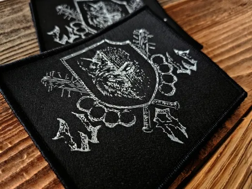 WHITE ANGRY WEREWOLF - The Werwolf’s Rising CD + Patch