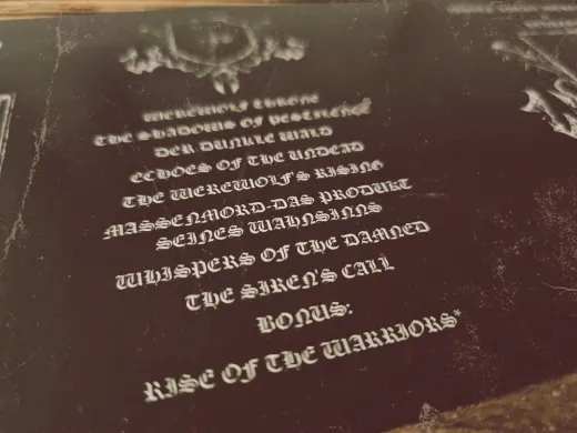 WHITE ANGRY WEREWOLF - The Werwolf’s Rising Tape