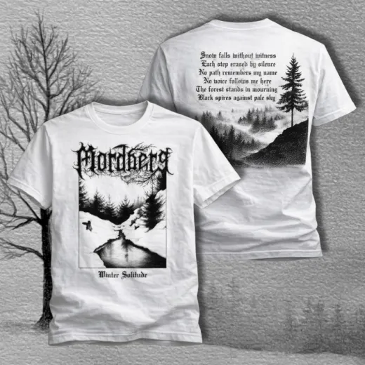 MORDBERG - Winter Solitude T-Shirt Size M