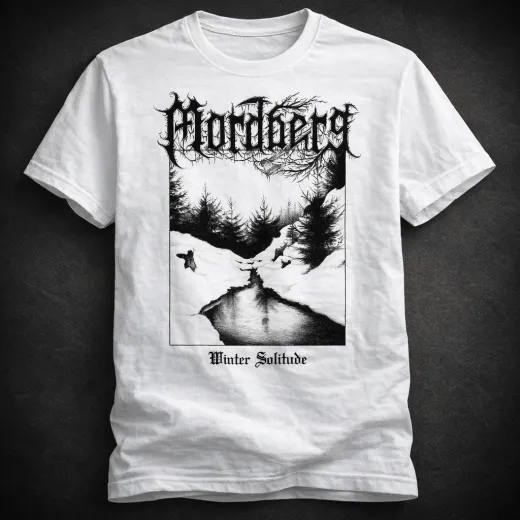 MORDBERG - Winter Solitude T-Shirt Size M