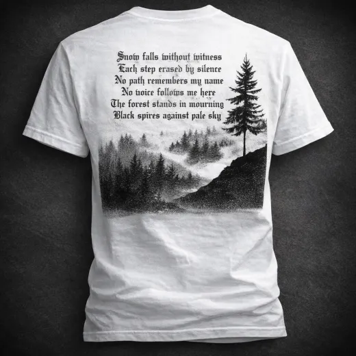 MORDBERG - Winter Solitude T-Shirt Size M