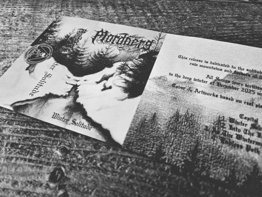 MORDBERG - Winter Solitude "frost ice" Tape