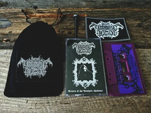 VAMPIRE LORD - Return of the Vampyric Shadows Tape Totensack &quote;Purple&quote;