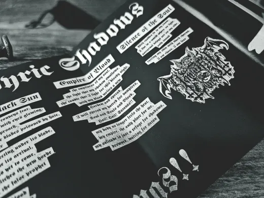 VAMPIRE LORD - Return of the Vampyric Shadows Tape Totensack &quote;Purple&quote;