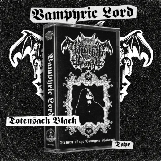 VAMPIRE LORD - Return of the Vampyric Shadows Tape Totensack &quote;Black&quote;