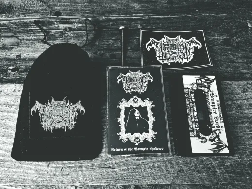 VAMPIRE LORD - Return of the Vampyric Shadows Tape Totensack &quote;Black&quote;