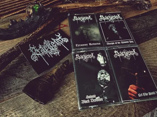 SARGEIST - Tapebox (4 Tapes + Patch)