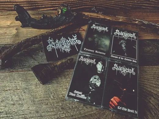 SARGEIST - Tapebox (4 Tapes + Patch)