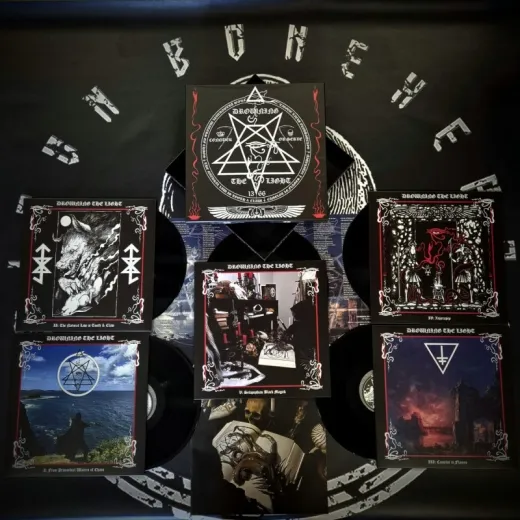 DROWNING THE LIGHT - Conquer or Serve 5er Vinyl Boxset + Booklet (Black)