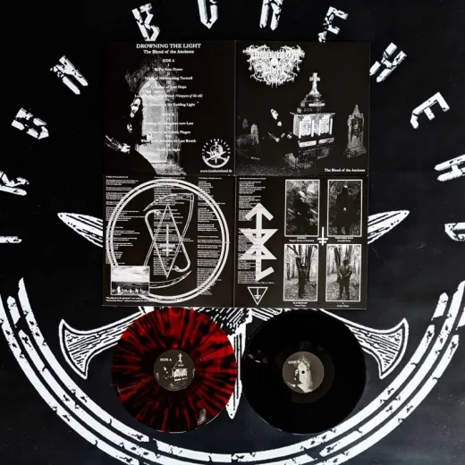 DROWNING THE LIGHT - The Blood of the Ancients Gatefold black Vinyl